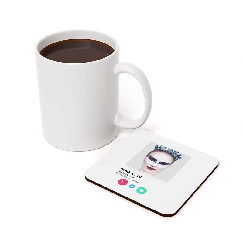 Cork Coaster - Nina S. The Black Swan Social Network