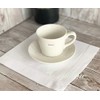 Set of 6, 100% Cotton White Hemstitch Napkins 14" x