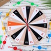 XIHIRCD 12pcs Game Spinners, 3.94inch Plastic Spinners Arrow Game Spinners