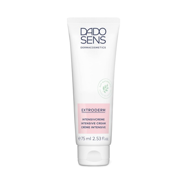 DADO SENS EXTRODERM Intensive Cream Special Size 75 ml – Ideal for Neurodermatitis & Psoriasis, Soothing Moisturiser for Dry and Irritated Skin, Relieves Itching, Also for Toddlers, Vegan