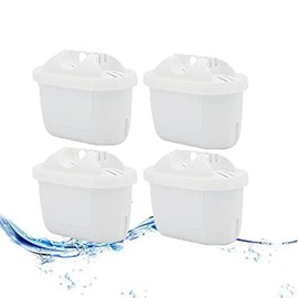 PurePro 4X Water Filters for Brita Maxtra/Mavea Jug Refill Replacement Cartridges