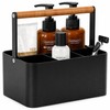 Portable Shower Caddy for Bathroom Storage – Adjustable Dividers &