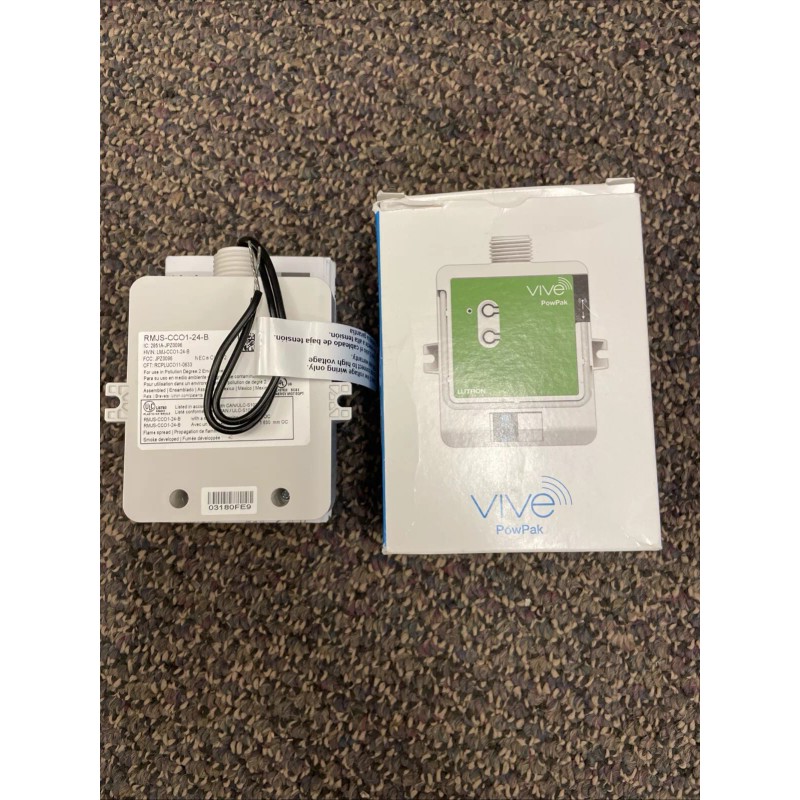 Lutron RMJS-CCO1-24-B Vive PowPak RMJ-CCO1-24-B RMJCCO124B