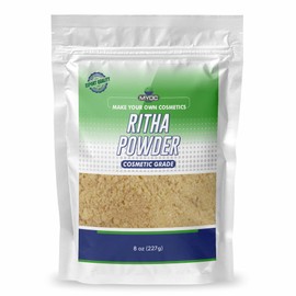 Myoc Reetha Powder (Soapnut) – Cosmetic Grade | For Hair & Skin Cleansing | Fine Herbal Powder for DIY Shampoos, Face Wash & Soaps | 227g / 8 Oz