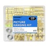 FUZANWJ 330pcs Picture Hangers Kit - Holds 10-75lbs, With Hanging