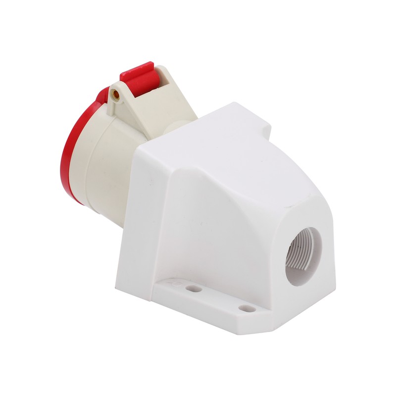 2pcs 4Pin Industrial Socket 32A 3 Phase IP67 Waterproof Insulated