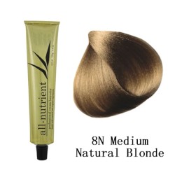 All-Nutrient Permanent Cream Hair Color - 8N Medium Natural Blonde