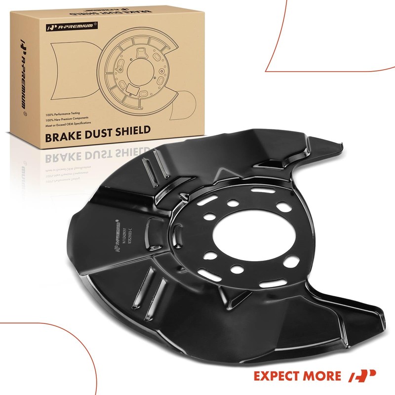A-Premium Driver or Passenger Side Brake Dust Shield Compatible with