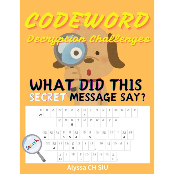 Secret Codeword Puzzles for Kids and Adults | Large Print: