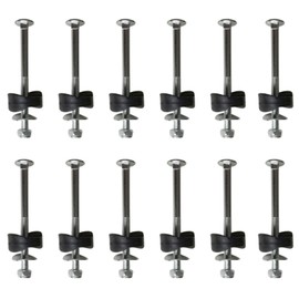 VZU Trampoline Screws Set Replacement Parts for Trampoline, Mounting Accessories for Spring Bed Stability, Robust Trampoline Replacement Screws and Nuts, Tool for Securing the Trampoline Frame