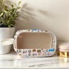 Flying House Make-up-Tasche, transparent, für Urlaub, Reise, Geschenk, Abenteuer, Haus,