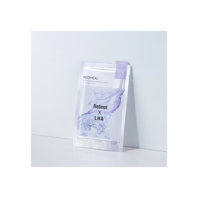 Mediheal (Retinol x LaHA) Derma Synergy Wrapping Mask Pore Tightening