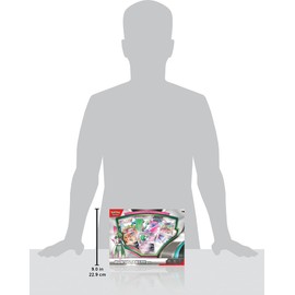 Pokémon TCG: Iron Valiant ex Box (1 Foil Promo Card, 1 Oversize Foil Card & 4 Booster Packs)