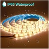 Tesfish 12V LED Strip, 2M SMD 5630 Warm White 3000K