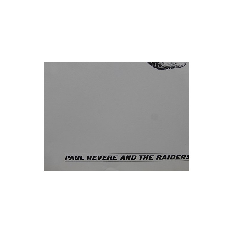 Paul Revere and the Raiders 1960's Rare Oop Poster 17"x22"