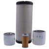 Solarhome Maintenance Filter Kit Compatible with Kubota KX057-4 Excavators with