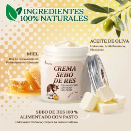 Kaisasa Crema Sebo Res Miel Cuidado Corporal 120g