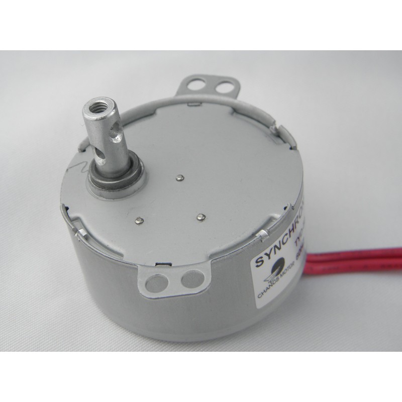 TYD-50 Small Synchronous Gear Motor 110V AC 7.5-9RPM CW/CCW Turntable