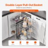 15\" Min Opening Blind Corner Pull Organizer 3 Tier 6
