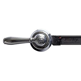 Korky 6051BP Strongarm Tank Lever Universal to Fit Front Angled Side Left and Right Mount Toilets, 1 Piece, Chrome, Faucet Style