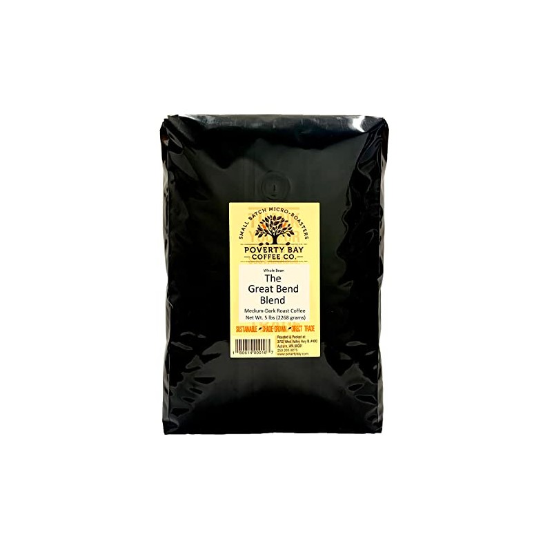 Poverty Bay Coffee Co. Great Bend Blend - Medium Dark