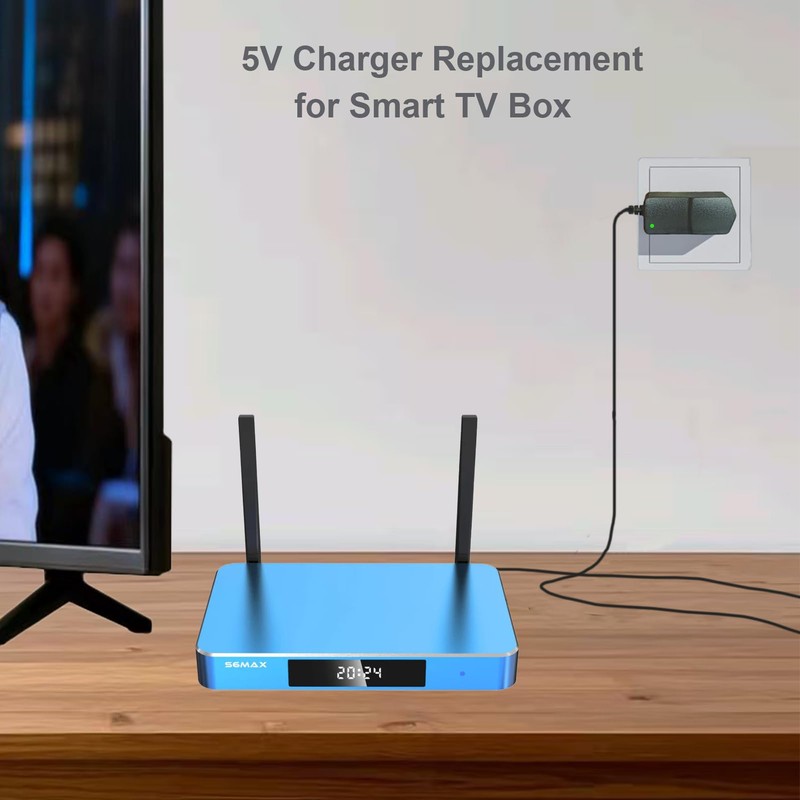 5V Charger Compatible with Superbox S6 S5 Max S5 S4