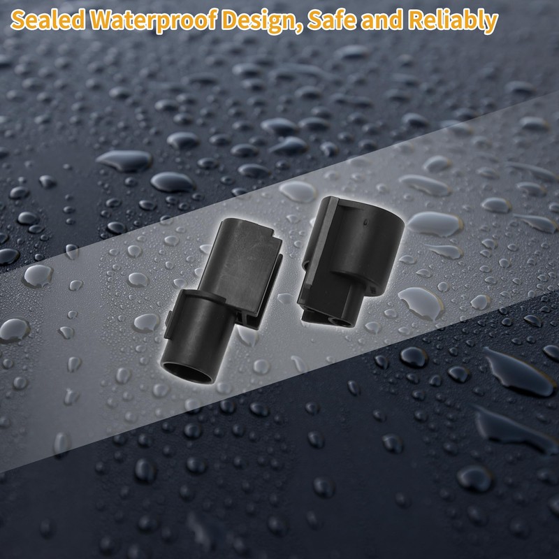 Partuto A/C Compressor Connector Plug Inner Male Female Wire Terminal