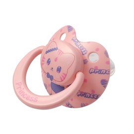 Chupete de silicona para adultos para ansiedad: Big Shield Cute Paci para dormir, gran pezón, princesa y gatito, color rosa