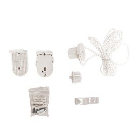 Blindecor | Kit di meccanismo per tende avvolgibili | Compatibile con tubi da 28 mm - Bianco | Scatola meccanismi di sostituzione completa