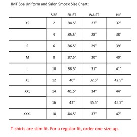 JMT Beauty Sleeveless White Salon Smock (M (8))