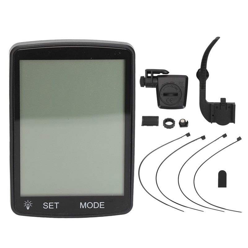 Bike Computer Waterproof LCD Backlight Display Speed Meter Cycling Odometer