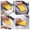 15 Pack Compostable Pop Up Eco Sponges, Multicolour, Non-Scratch, Household,