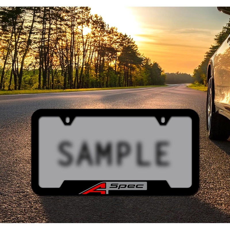 ACURA TLX A-SPEC License Plate Frame - UV Printed ON