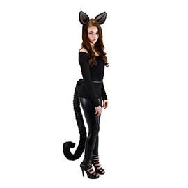 Deluxe Adult Costume Kitty Cat Ears