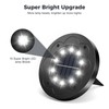 Brightown Solar Lights Outdoor Waterproof, 12 Packs LED In-Ground Solar