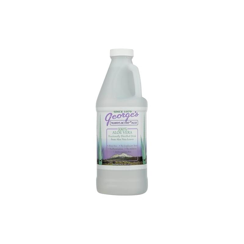 Georges Aloe Vera Drink, 32 Ounce