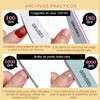 Kit de Manicura Profesional 12 Piezas, Kit de Uñas con