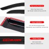 Fits 03-07 Accord Sedan Window Visors Slim Vent Guard Rain