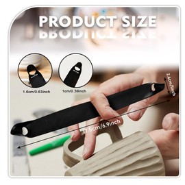 Xanadued Double-Ends Trimming Tools Pottery, Versatile Pottery tTrimming Tools for Scraping/Texturing