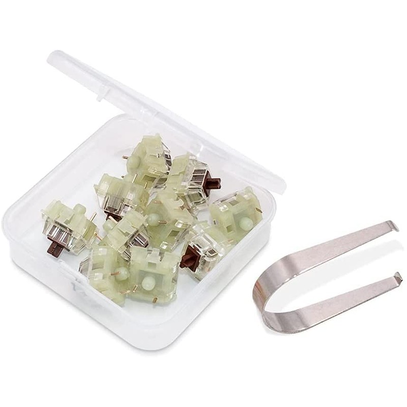 Granvela Cherry MX RGB Brown Key Switches Plate Mounted Tactile