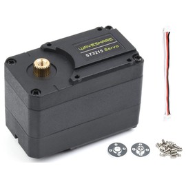 Waveshare 30KG High Torque Serial Bus Servo Motor, 360 Programmable Magnetic Encoder, Two-Way Feedback, Servo/Motor Mode Switchable