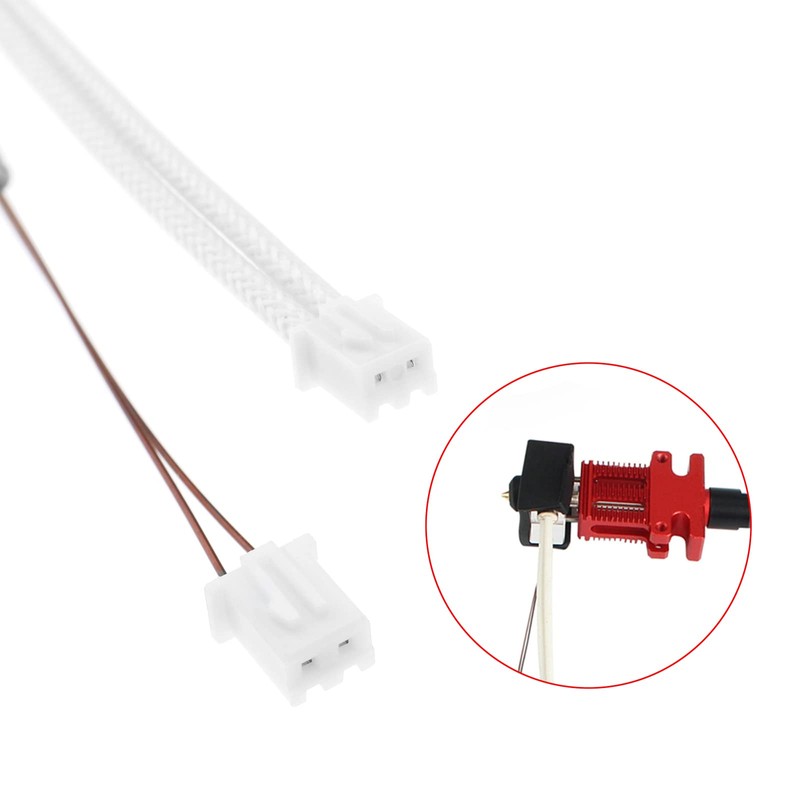 Set mit 2 Heizpatronen 24V 40 W Thermistor-Temperatursensor NTC100K Kompatibel