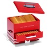 Nostalgia Extra Large Diner-Style Steamer 20 Hot Dogs and 6