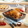 Chicago Metallic 16947 Professional Roast Pan with Non-Stick Rack, 13-Inch-by-9-Inch,