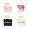 Pack of 3 Flower Packaging Bags with 3 Pieces Cards,