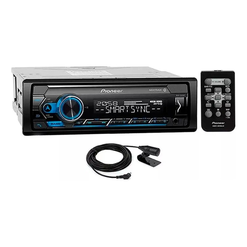 Autoestéreo para auto Pioneer MVH S325 con USB y bluetooth