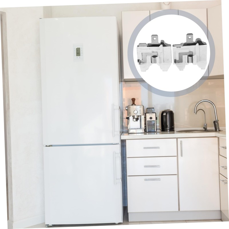 HOMSFOU Pack of 2 Overload Protection Mini Fridge Mini Drinks