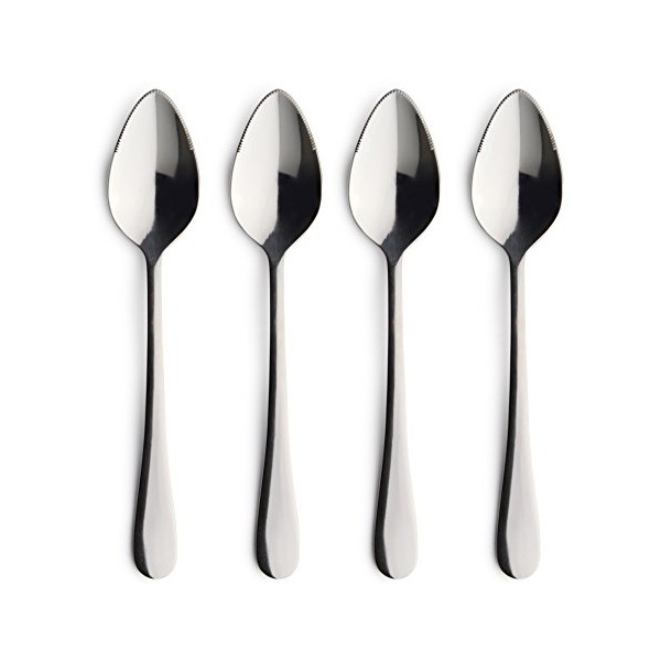 Windsor Stainless Steel Serrated Grapefruit Spoons, Set of 4