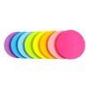 Round Sticky Notes 8 Color Bright Colorful Sticky Pad 75