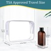 Cosywell Travel Shampoo Bottles 4pcs 3.4oz TSA Approved for Toiletries